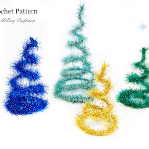 Christmas tree CROCHET PATTERN Desktop decoration Tabletop ornament Christmas crochet idea Mini tree Festive decoration Christmas pattern