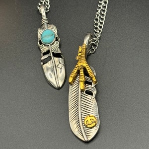 Choose your own Feather Pendant Necklace