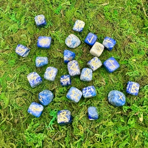 Lapis Lazuli Runes Set
