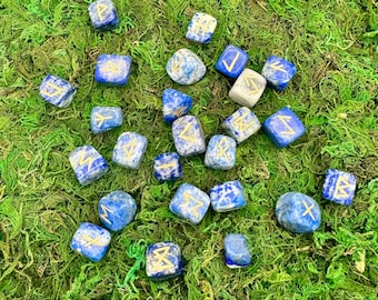 Lapis Lazuli Runes Set