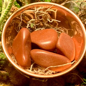 Medium Red Jasper for Courage balance & Emotional Healing