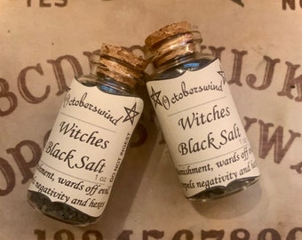 Black Salt Oracle Deck - Etsy