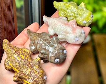 Axolotl Crystal Figures Cute Crystal Figures One Piece