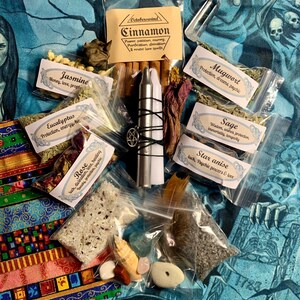 Witchcraft Starter kit for protection healing and love