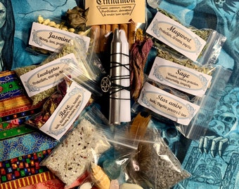 Witchcraft Starter kit for protection healing and love