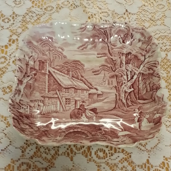 James Kent Old Foley Staffordshire pottery dish Etsy