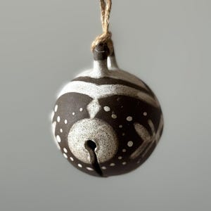Ceramic bell ornament by MUD TO LIFE
