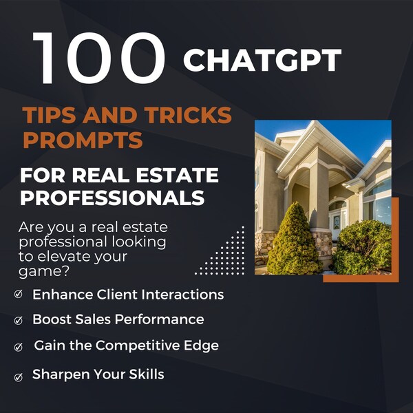 Professional Real Estate Insights: 100 ChatGPT Prompts for Success