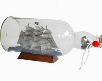Ship In A Bottle Etsy