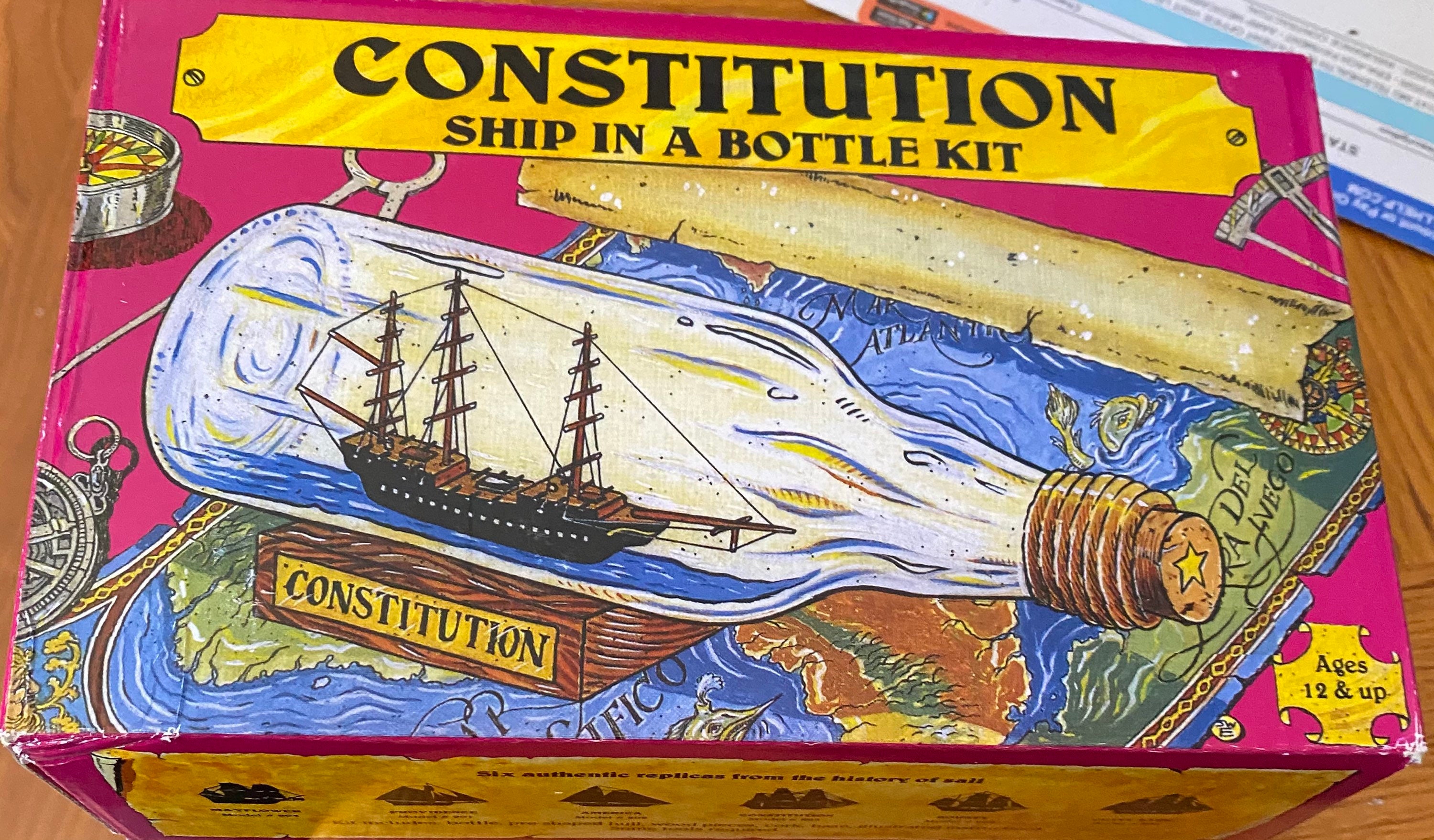 Ship in a Bottle Kit Etsy UK