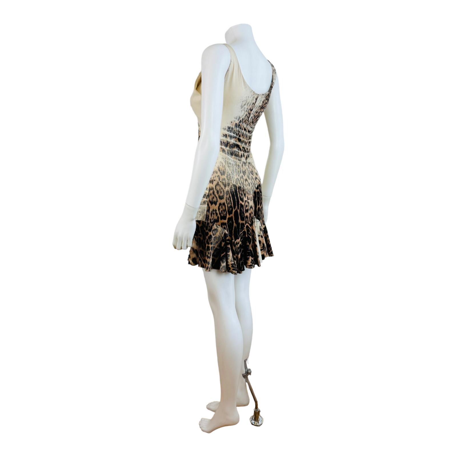 Vintage S/S 2002 Y2K Roberto Cavalli Leopard Animal Print
