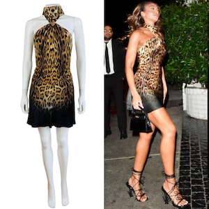 ON HOLD /// Vintage S/S 2002 Y2K Roberto Cavalli Leopard Print