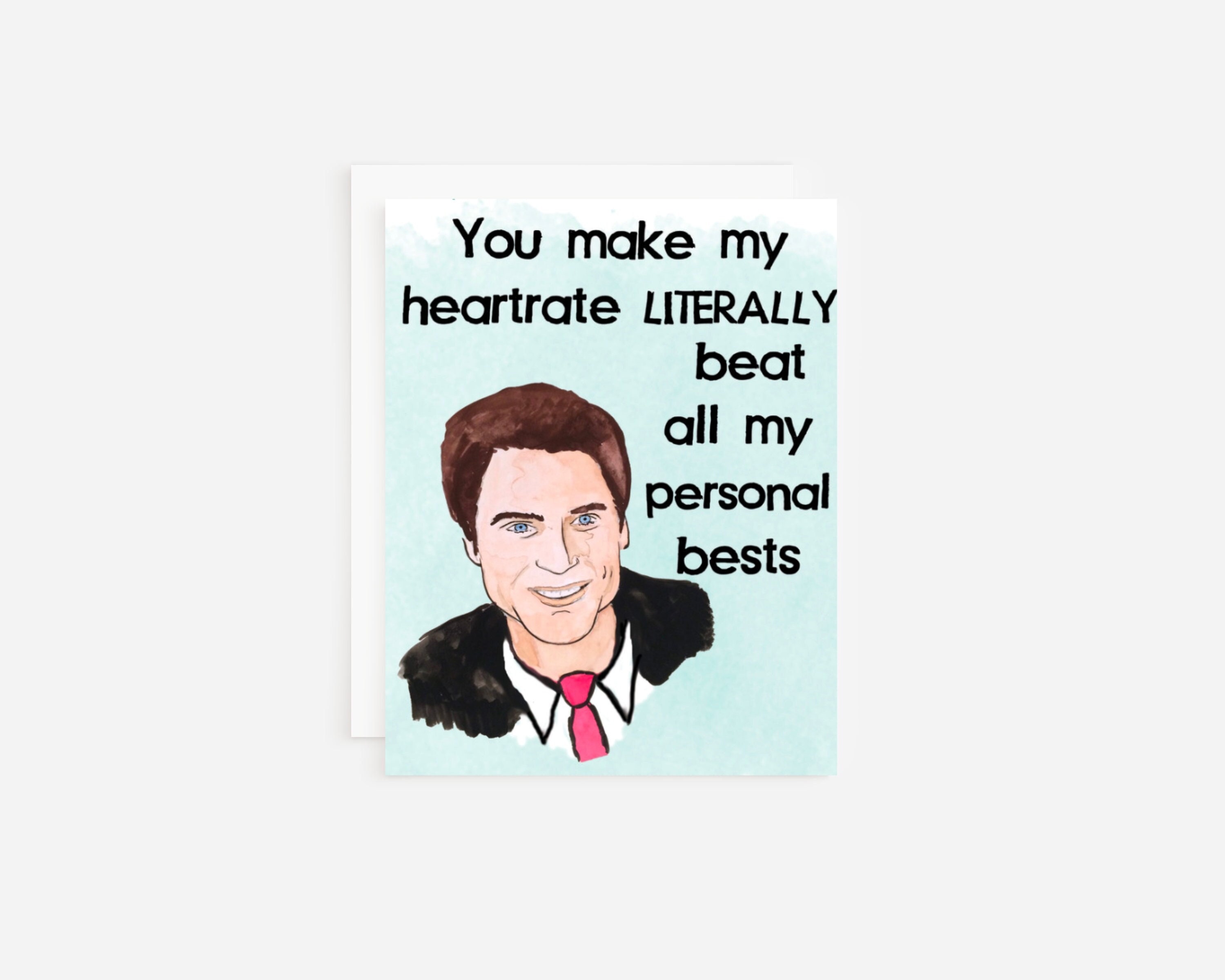 Chris Traeger Funny Love Card - Etsy
