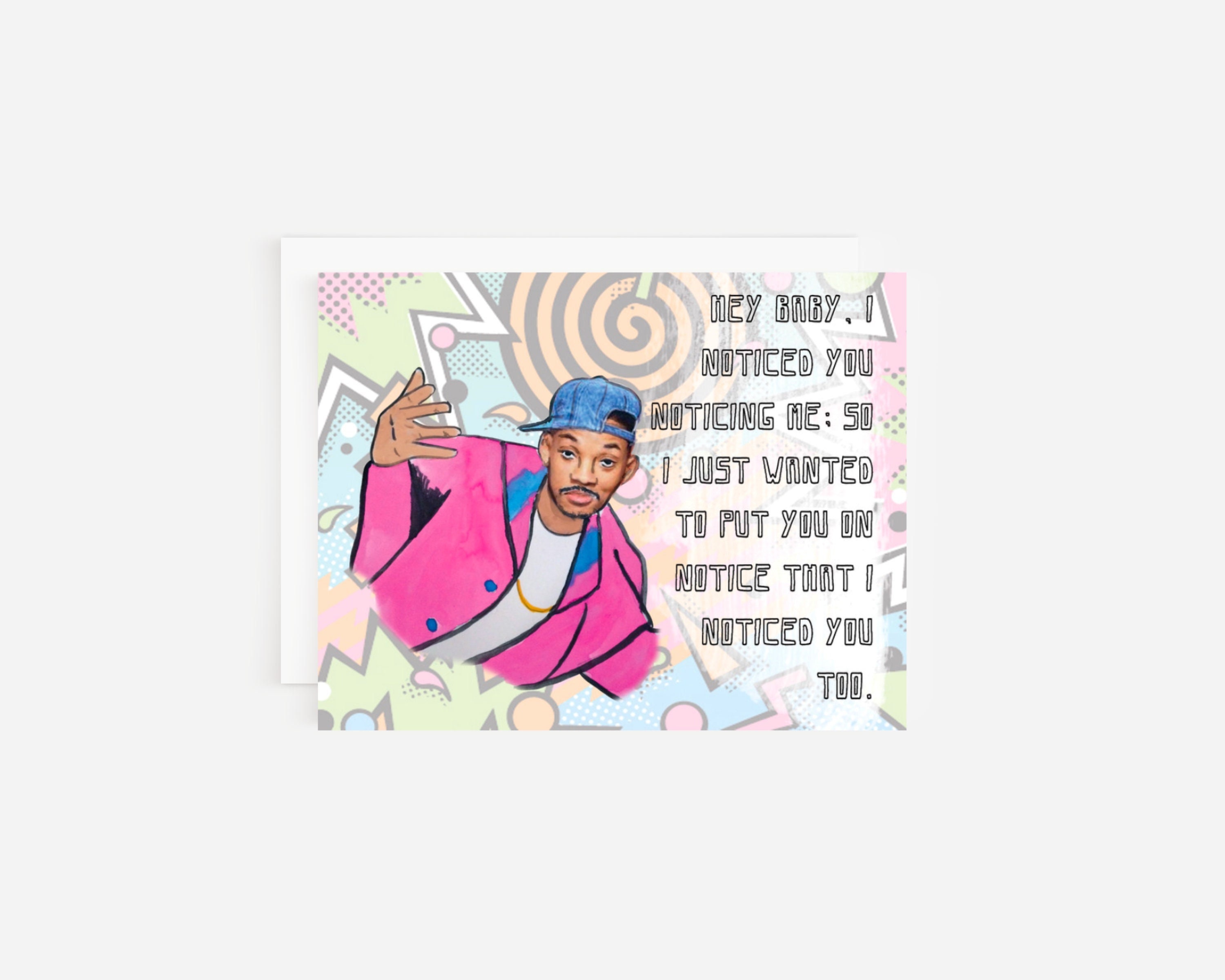 Fresh Prince of Bel-air Funny Love Card 