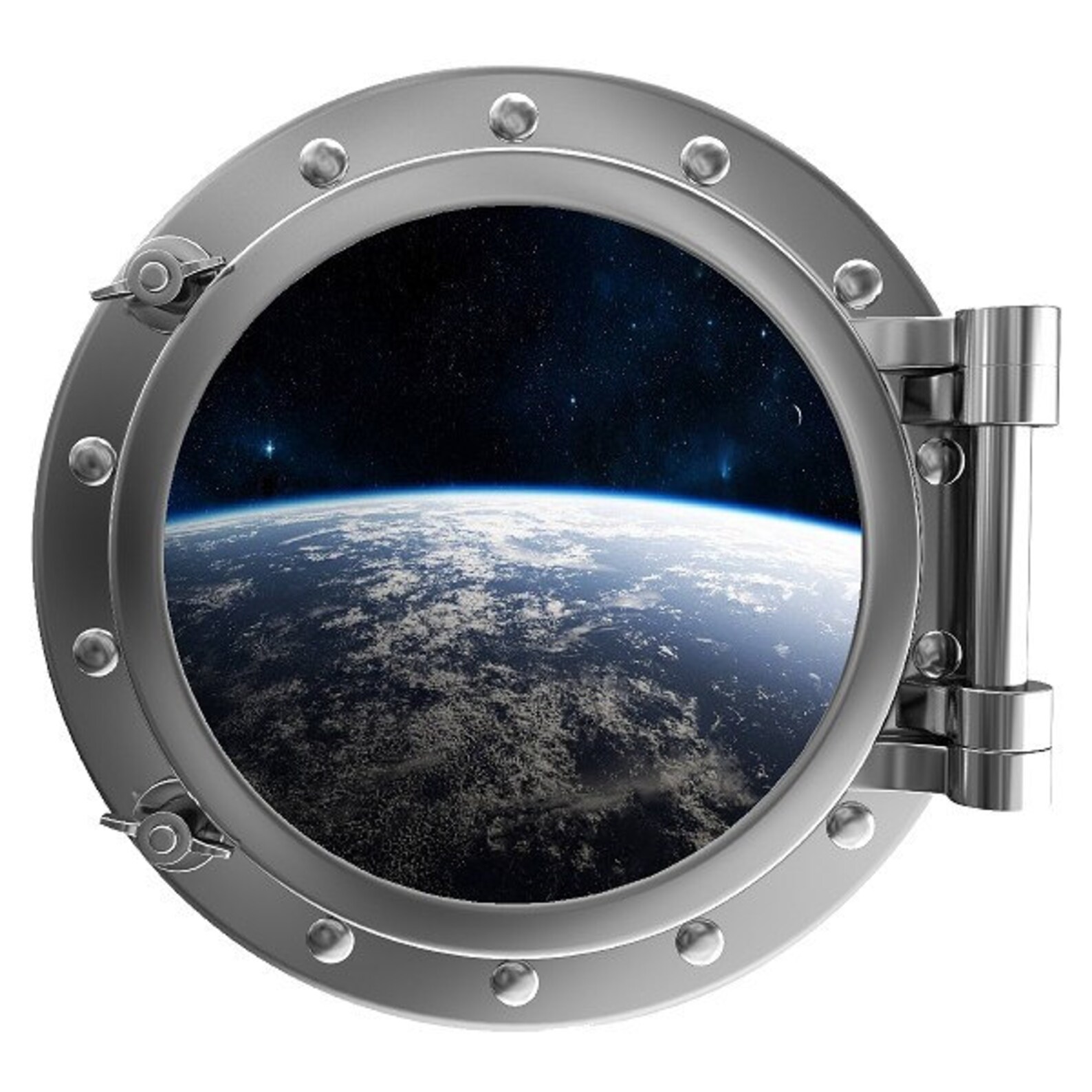 Hublot mural tissu couleur sticker espace Terre 12 en Etsy