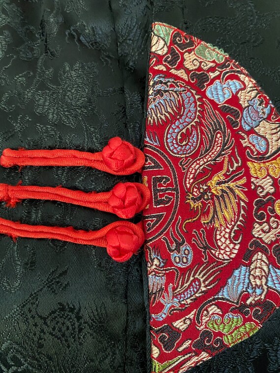 roku dahl'ia SATIN CHINA MOTIF JACKET
