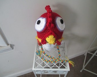 Hei Hei Crochet Hat, Moana Costume, Made to Order