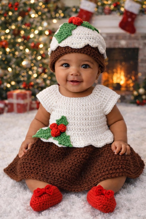 christmas pudding dress Buy JoJo Maman Bb Pink Pudding Christmas Knitted Dress from Next Armenia