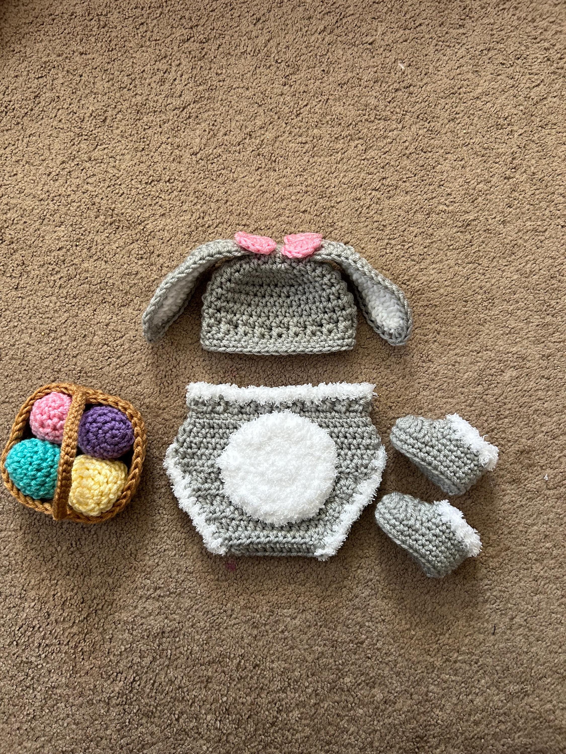 Bunny Photography Crochet Bunny Outfit For Newborn Newborn Bunny