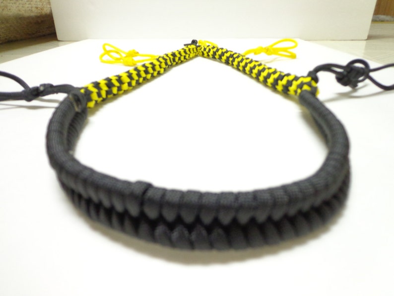 Custom Paracord Goose/duck Call Lanyard Black and Yellow Etsy