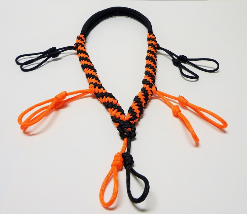 Duck/goose Call Lanyard Black and Orange Etsy
