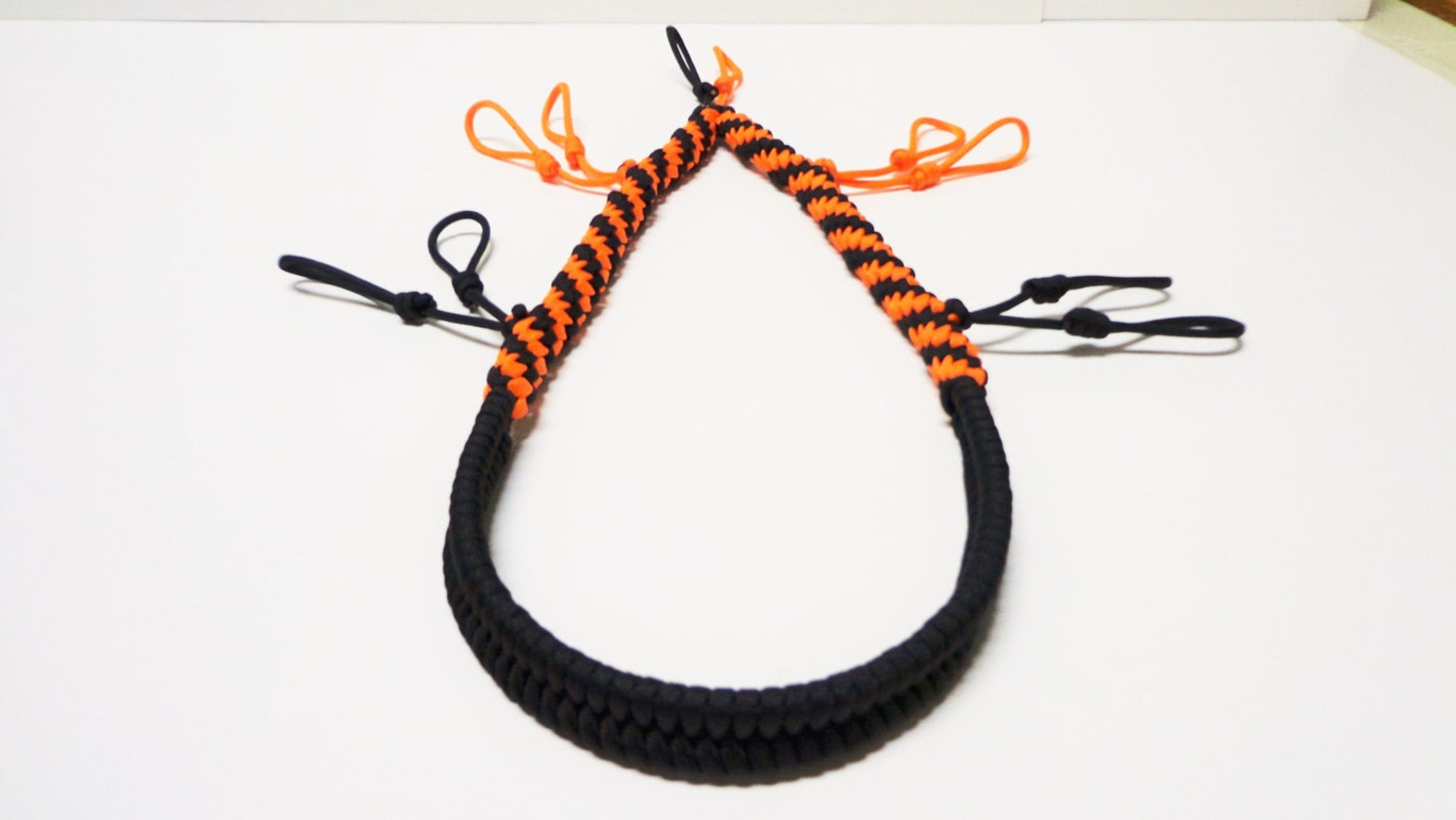 Duck/goose Call Lanyard Black and Orange Etsy
