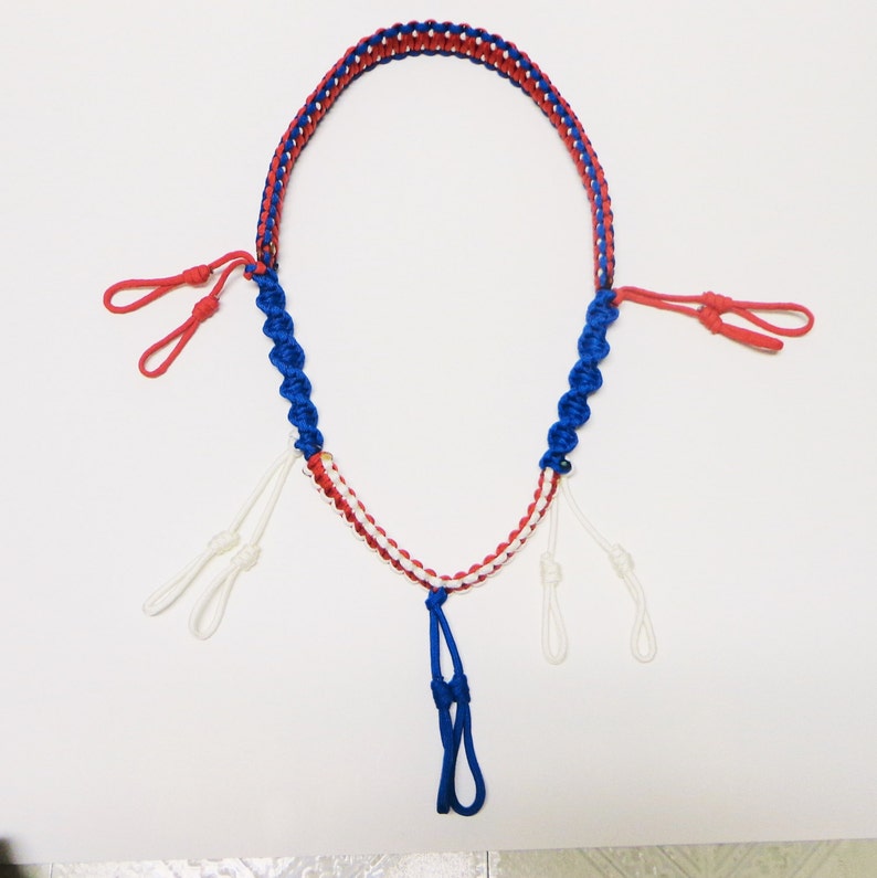 Custom Paracord Duck/goose Call Lanyard Red White and Blue Etsy