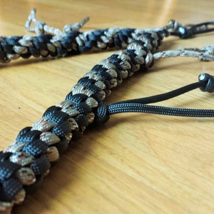 Custom Paracord Call Lanyard Black and Desert Camo Duck/Goose image 3