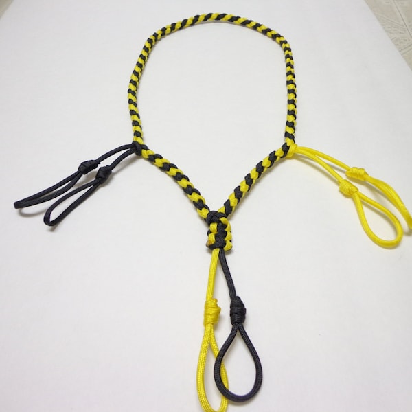 Custom Duck/Goose/Waterfowl/Predator Call Lanyard Yellow and Black