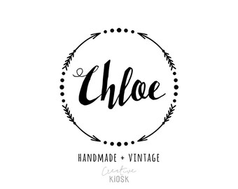 circle logo etsy