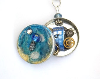 Doktor Who naszyjnik "medalion wymiar kieszonkowy"