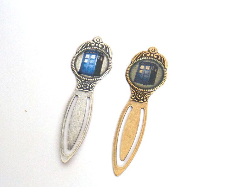 Doctor Who Bookmark TARDIS Bookmark - Etsy