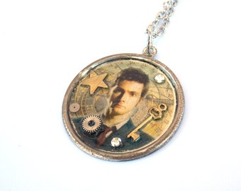 Doktor Who naszyjnik "dziesiątego lekarza i klucz leniwy"