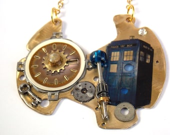 Doctor Who naszyjnik "Chrono-modulator"