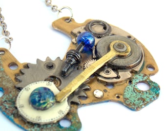 Doctor Who naszyjnik "Steampunk Sonic Overdrive"