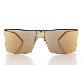 Futuristic Mirror y2k Sunglasses - Century