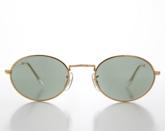 90s Vintage Oval Sunglasses - Norris
