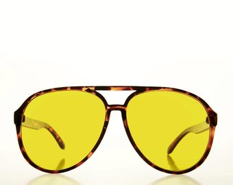 Vintage Arnette Raven Acetate Sport Sunglasses Made in Italy