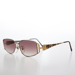 Hip Hop Lux Gold Vintage Sunglasses -  Korbel