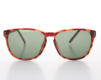 Square Unisex Vintage Sunglasses with Studs - Winston