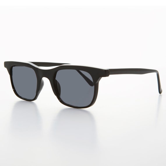 Small Square Hipster Retro Vintage Sunglasses - K… - image 2