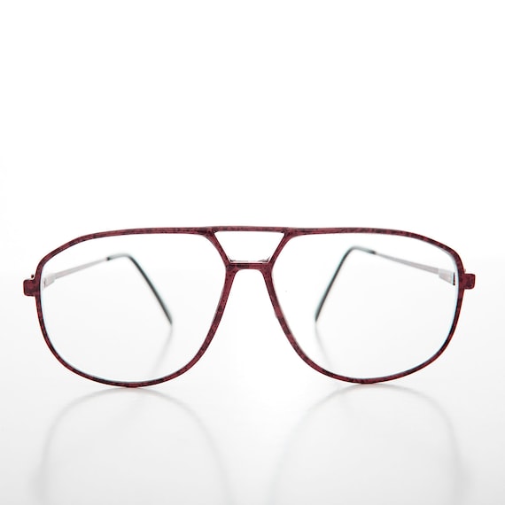 Clear Lens Unique Pilot Eyeglasses  - Petra