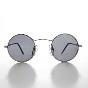 Small Round Wire Rim Hippy Teashade Vintage Sunglasses  - Vox 1