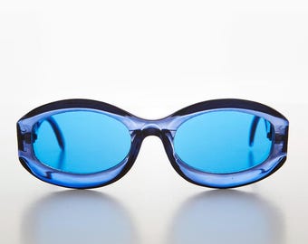 Occhiali da sole ovali stile street vintage - Lyric