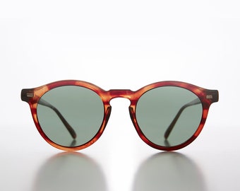 Round Unisex Atticus Finch P3 Style Vintage Sunglasses - Mason