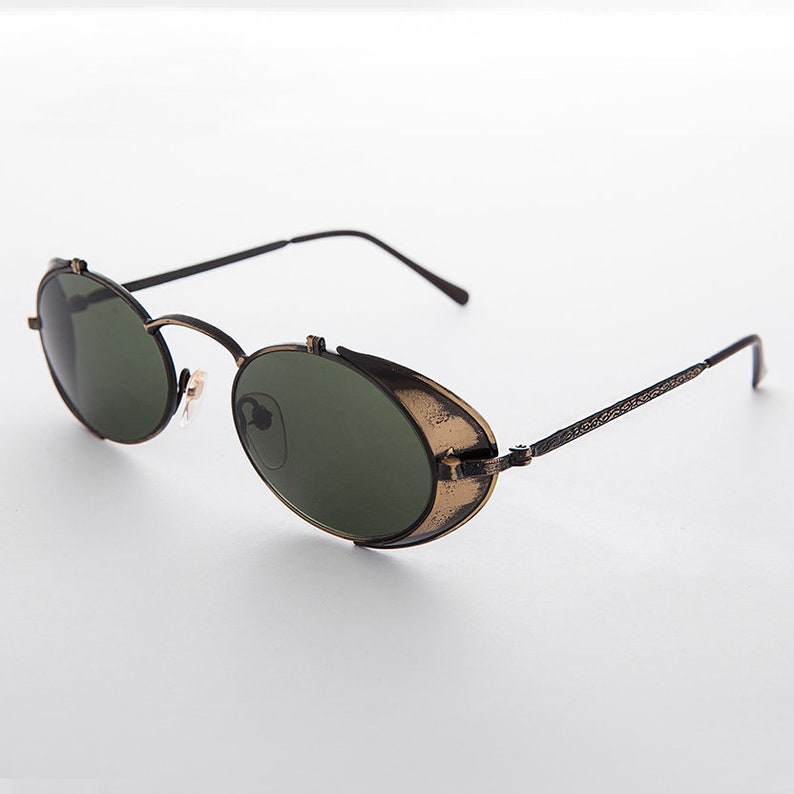 oval steampunk sunglasses