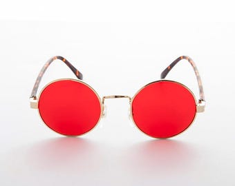Óculos de Sol Redondos Hippie Vintage - Dylan