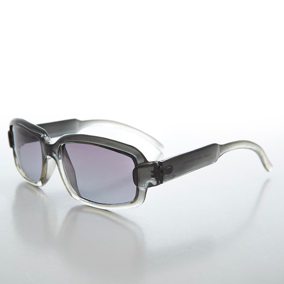 Colorful Rectangle Frame Vintage Sunglasses - Tal… - image 2