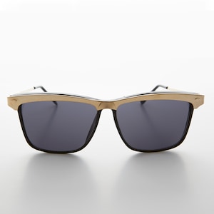 80s Gold Hip Hop Vintage Sunglass - Spinderella