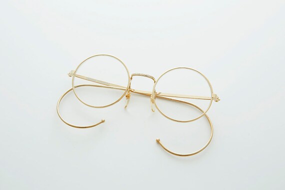 Small Round John Lennon Victorian Spectacle Vintage Eyeglasses | Etsy
